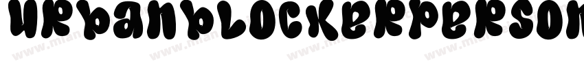 UrbanBlockerpersonaluse Solid◆字体转换